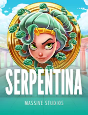 Juego con temática serpentina y diseño elegante de casino online.
