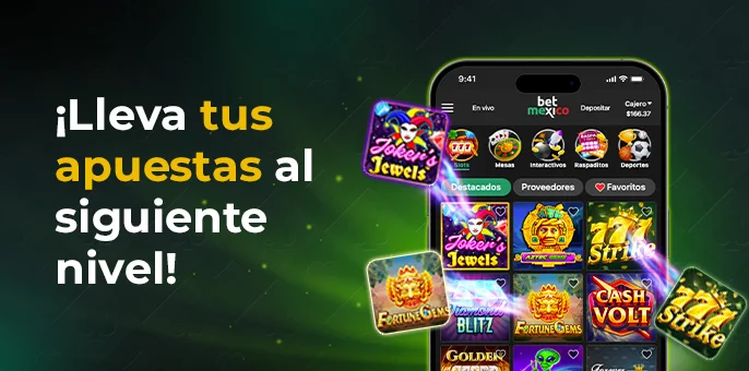 Tarjeta de bienvenida con temática de casino online y energía de promoción.